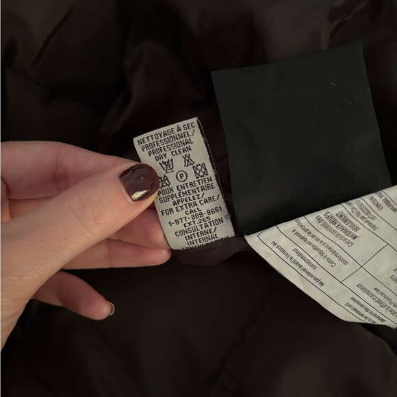 Rud by Rudsak Puffer Winter Coat Belted Dark Olive Green Size S Down Feather - Picture 8 of 10